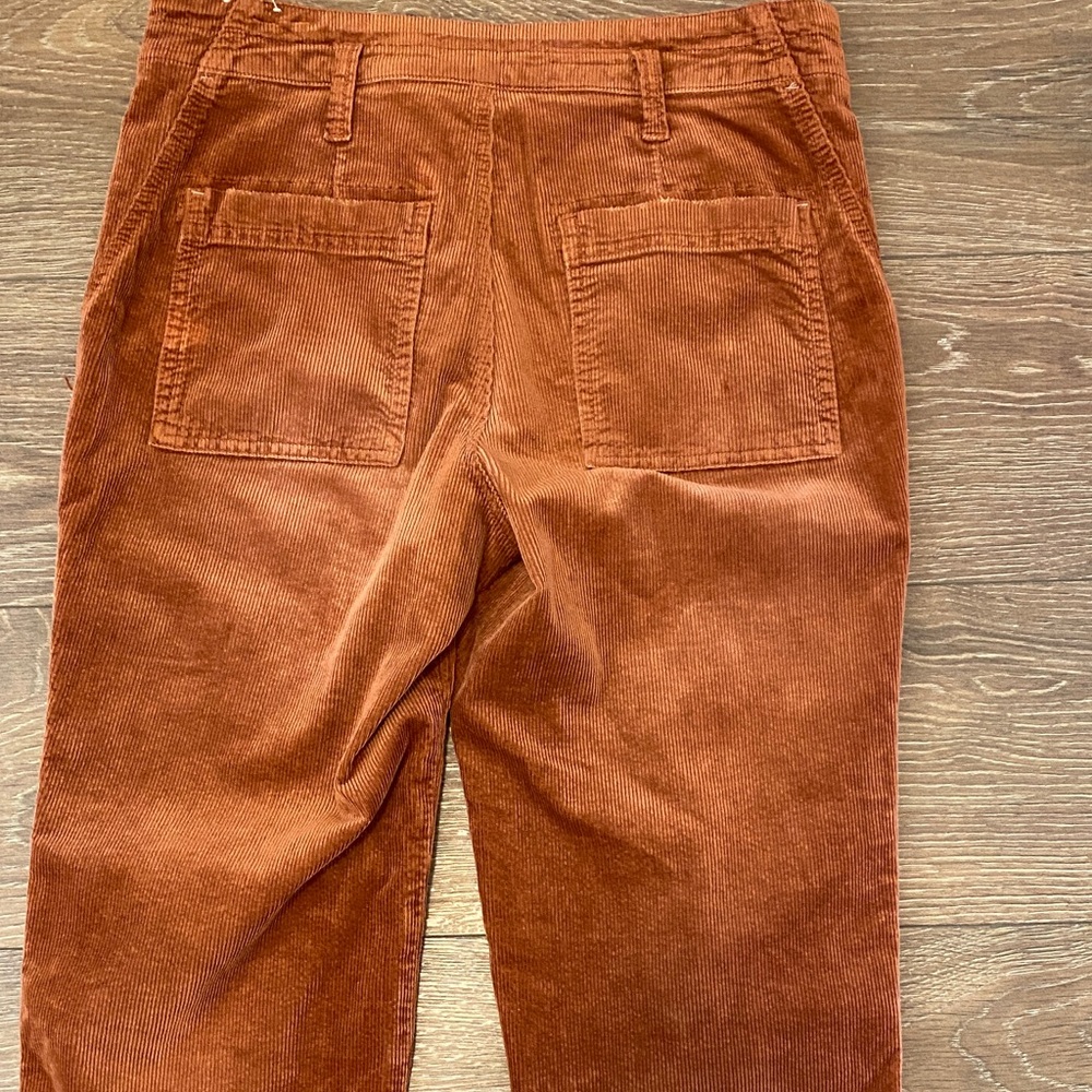 PILCRO Corduroy Straight Leg Ankle Pants 28 - Picture 7 of 15